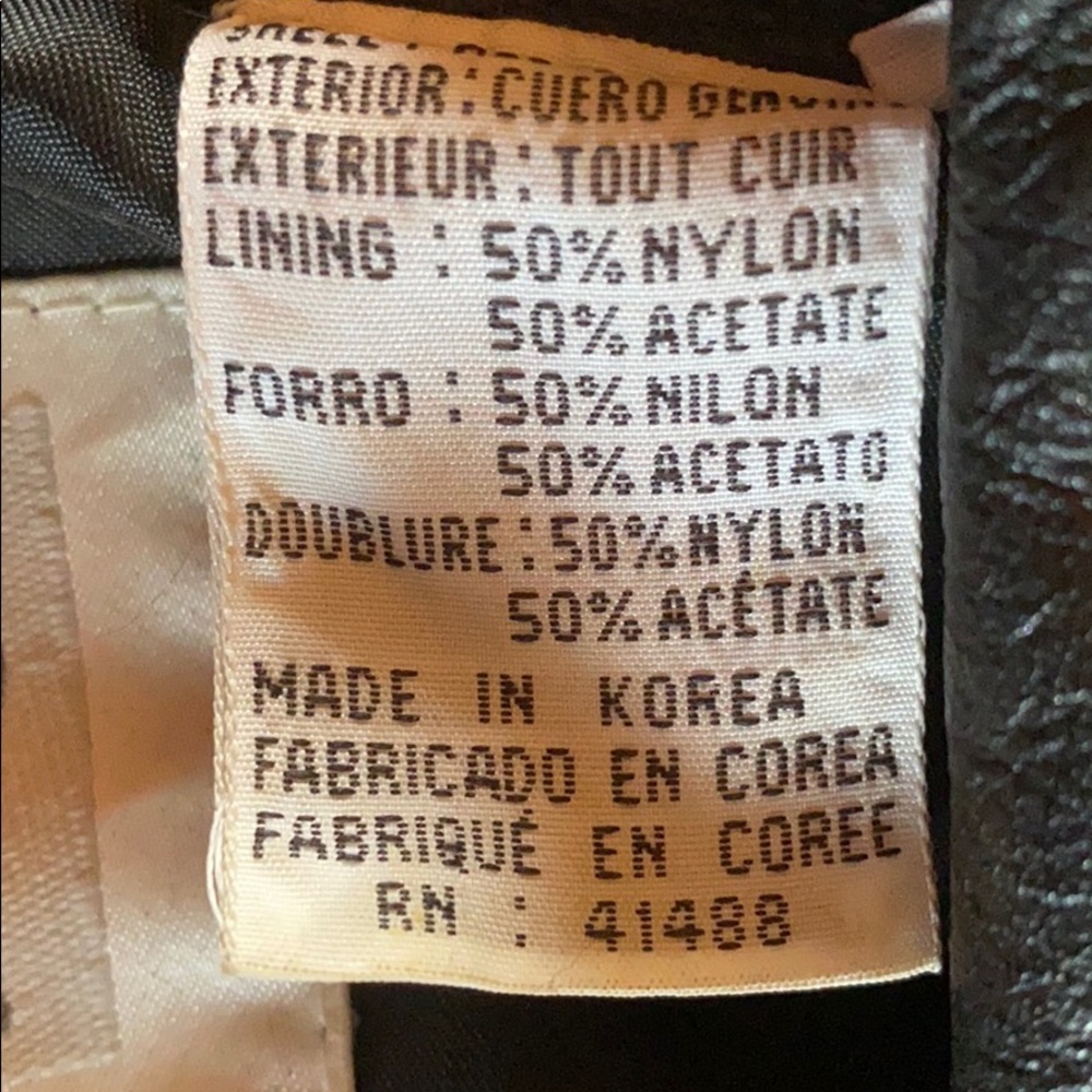 Leather jacket - Picture 5 of 6